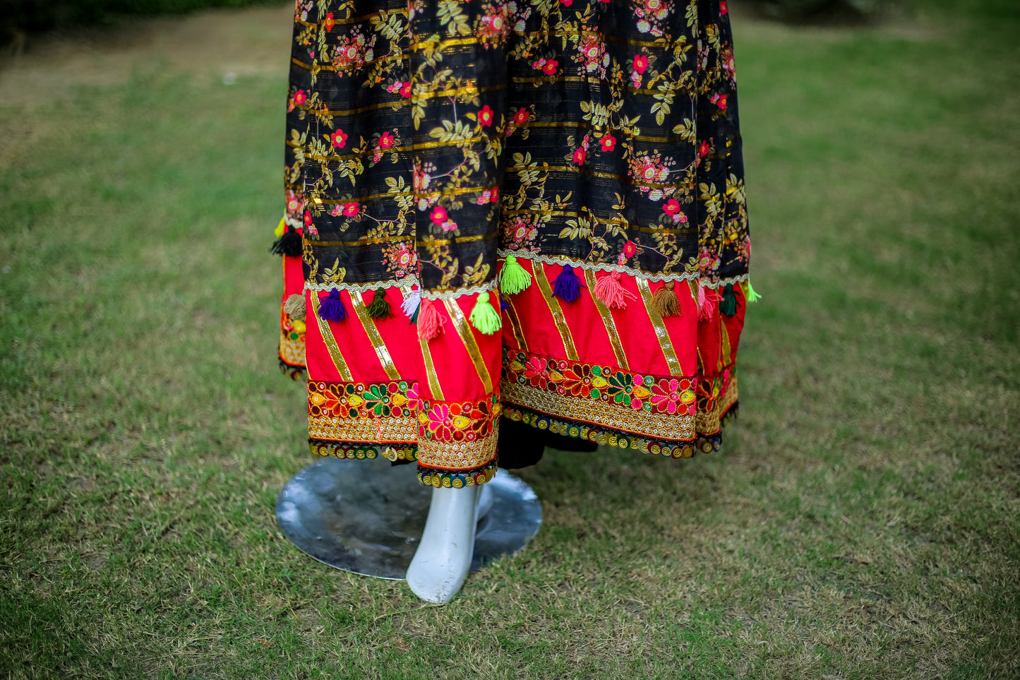 2-Piece Luxury Frock – Festive Ready-to-Wear (Cotton-Marina Blend)