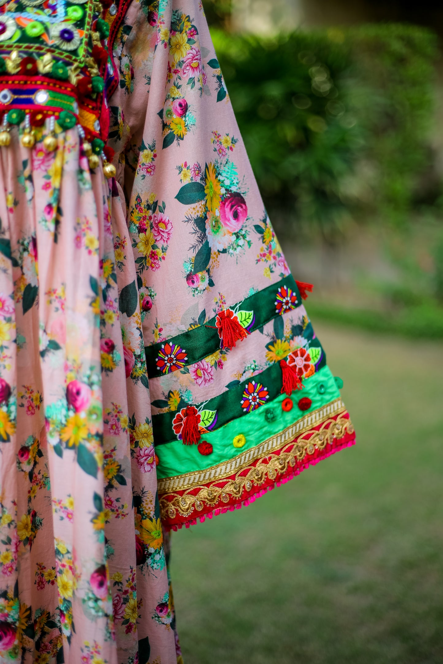 2-Piece Luxury Frock – Festive Ready-to-Wear (Cotton-Marina Blend)