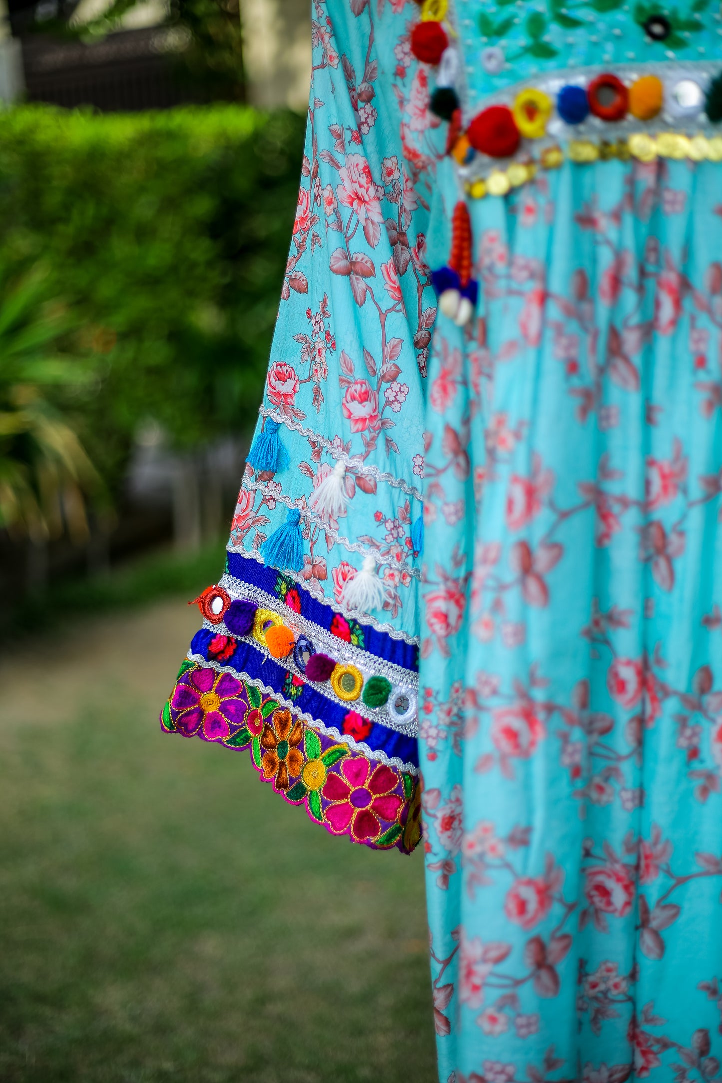 2-Piece Luxury Frock – Festive Ready-to-Wear (Cotton-Marina Blend)