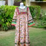 Afghani Luxury Frock Tea Pink Festive Ready-to-Wear Suzain's Pret