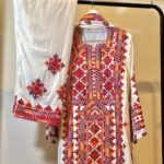 Mahrang Balochi 3-Piece Suit (MBS-0002)
