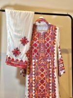 Mahrang Balochi 3-Piece Suit (MBS-0002)