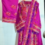 Mahrang Balochi 3-Piece Suit (MBS-0003)