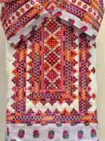 Mahrang Balochi 3-Piece Suit (MBS-0002) - Image 4