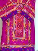 Mahrang Balochi 3-Piece Suit (MBS-0003) - Image 5