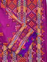 Mahrang Balochi 3-Piece Suit (MBS-0003) - Image 4