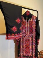 Mahrang Balochi 3-Piece Suit (MBS-0001) - Image 4