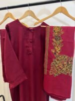 Kani Pashmina 3-Piece Suit (KNP-0002) - Image 3
