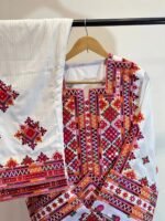 Mahrang Balochi 3-Piece Suit (MBS-0002) - Image 3