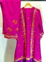 Mahrang Balochi 3-Piece Suit (MBS-0003) - Image 3